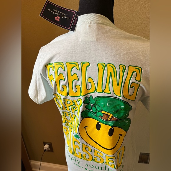 SIMPLY SOUTHERN short sleeve ST. PATRICKS DAY t-shirt. NWT - Picture 8 of 13